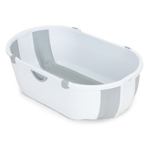 WANIENKA DLA DZIECI WANNA TURYSTYCZNA SKŁADANA ODPŁYW SZARA ECOTOYS