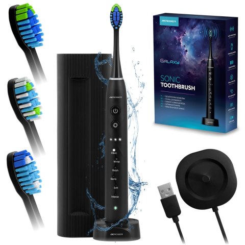 Szczoteczka soniczna do zębów Berdsen Galaxy czarna