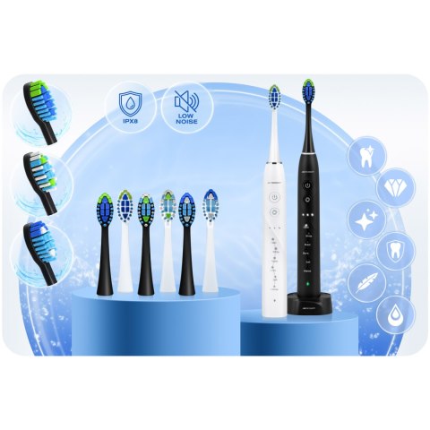 Szczoteczka soniczna do zębów zestaw 2 szt Berdsen Galaxy Duo