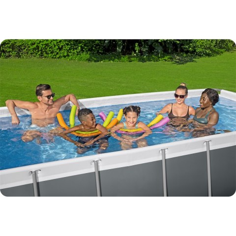Basen ogrodowy stelażowy 404 x 201 x 100 cm 10w1 56442 Bestway