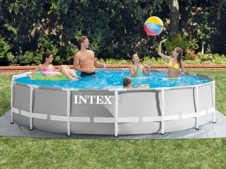 Basen ogrodowy stelażowy 457 x 107 cm 18w1 INTEX 26724