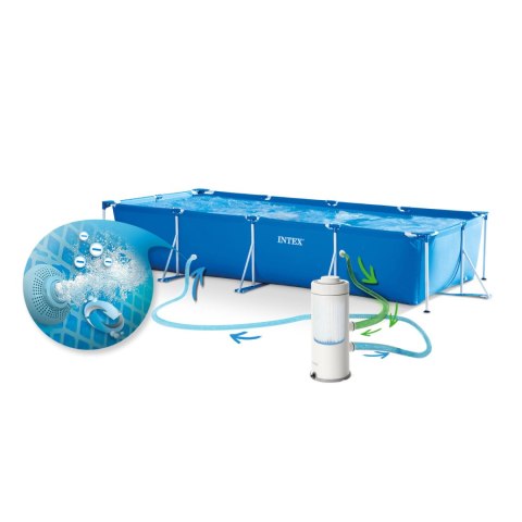 Basen stelażowy 450x220x84cm 16w1 Intex 28274