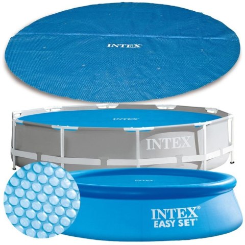POKRYWA SOLARNA GRZEWCZA MATA DO BASENU 457 CM INTEX 28013