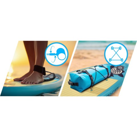 Deska SUP Aquasurf 275 x 76 x 12 cm Soke 850000
