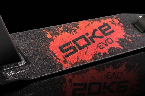 Hulajnoga Wyczynowa Do Trików Czerwona SOKE EVO RED ABEC-9 100mm STUNT