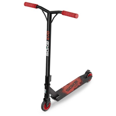 Hulajnoga Wyczynowa Do Trików Czerwona SOKE EVO RED ABEC-9 100mm STUNT