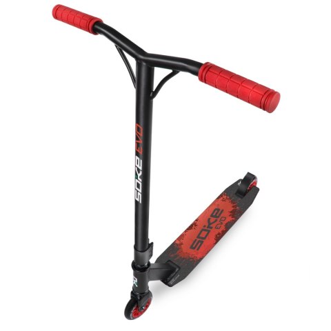Hulajnoga Wyczynowa Do Trików Czerwona SOKE EVO RED ABEC-9 100mm STUNT