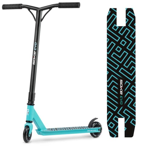 Hulajnoga Wyczynowa Do Trików SOKE EVO ABEC-9 100mm STUNT Light Blue