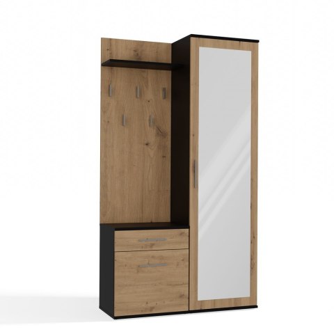 Garderoba DUO ANTRACYT ARTISAN