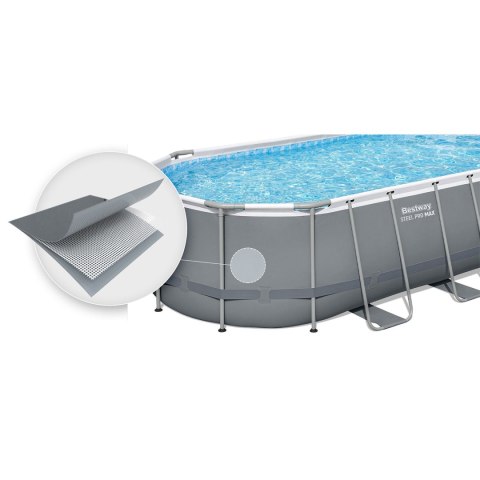 Basen ogrodowy stelażowy 549 x 274 x 122 cm 12w1 Bestway 56710