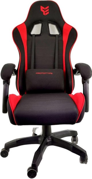 Fotel obrotowy gamingowy ENZO XL RED FABRIC