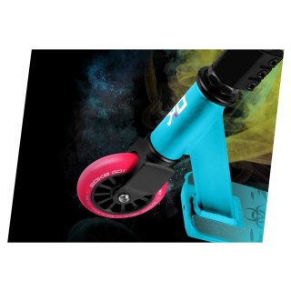 Hulajnoga Wyczynowa Do Trików ABEC-9 SOKE GO! STUNT + GRIPTAPE Turkusowa
