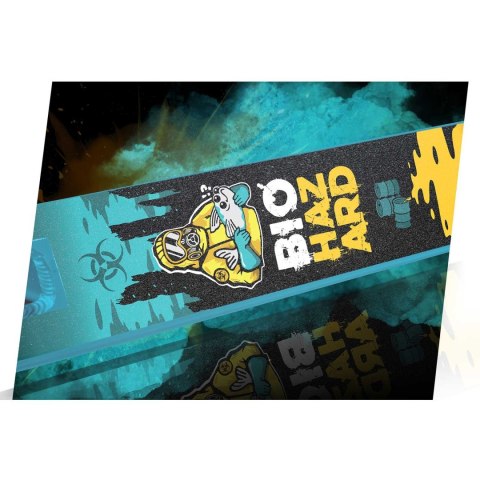 Hulajnoga Wyczynowa Do Trików ABEC-9 SOKE GO! STUNT + GRIPTAPE Turkusowa