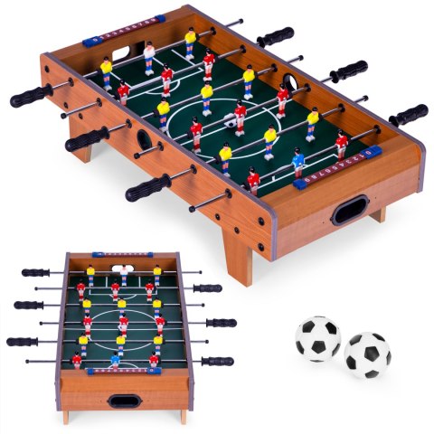 STÓŁ DO PIŁKARZYKÓW MINI 69X35,5 CM DREWNIANY PIŁKARZYKI ECOTOYS
