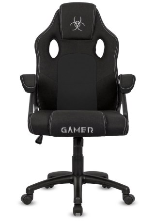 Fotel obrotowy do biurka CARRERA M BLACK FABRIC