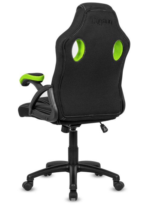 Fotel obrotowy do biurka CARRERA M GREEN FABRIC