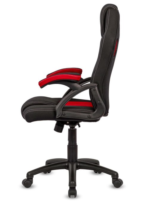 Fotel obrotowy do biurka CARRERA M RED FABRIC