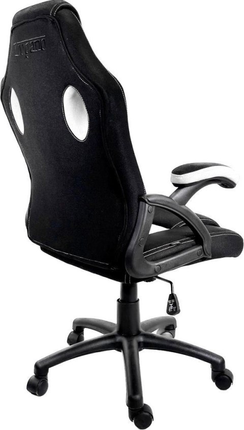 Fotel obrotowy do biurka CARRERA M WHITE FABRIC