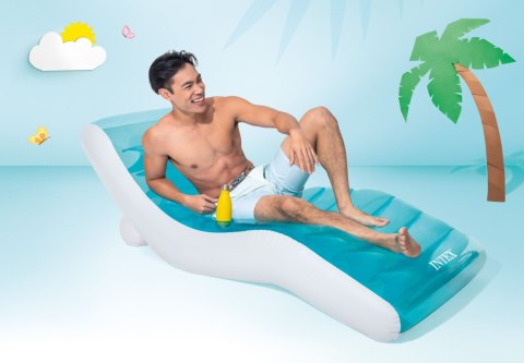 Materac basenowy fotel plażowy 191x99cm INTEX 56874