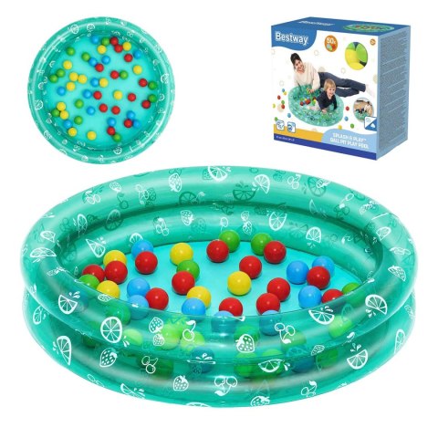 Basen dmuchany dla Dzieci z piłeczkami 91x20cm Bestway 51141