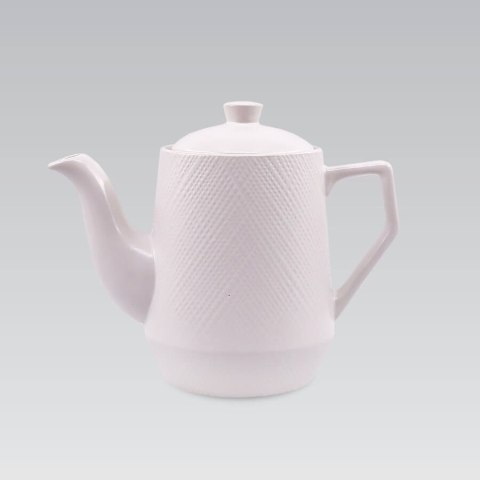 CERAMICZNY ZAPARZACZ DO KAWY I HERBATY 800ML MAESTRO WHITE MR-20002-08