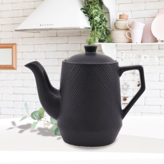 CERAMICZNY ZAPARZACZ DO KAWY I HERBATY 900ML MAESTRO BLACK MR-20001-08