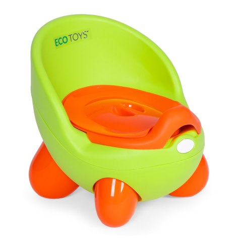 NOCNIK TOALETA SEDES DLA DZIECI WYJMOWANY WKŁAD ANTYPOŚLIZGOWE NÓŻKI ZIELONY ECOTOYS