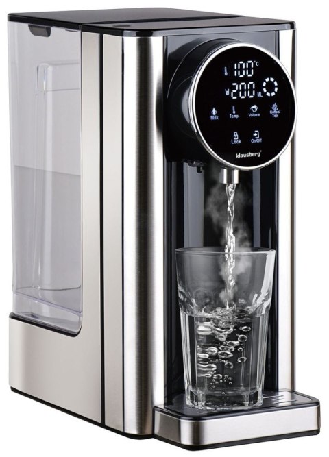 DOZOWNIK DYSTRYBUTOR PODGRZEWACZ DO GORĄCEJ WODY 2.7L Z REGULACJĄ TEMPERATURY KLAUSBERG KB-7880