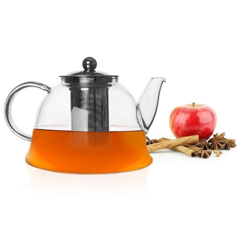 Dzbanek z zaparzaczem do herbaty szklany żaroodporny 1.65L ORION 152594