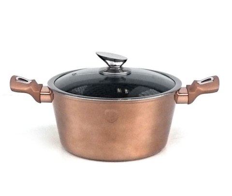 GARNEK 6.5L 28CM BERLINGER HAUS METALLIC ROSE GOLDBH-1516-N