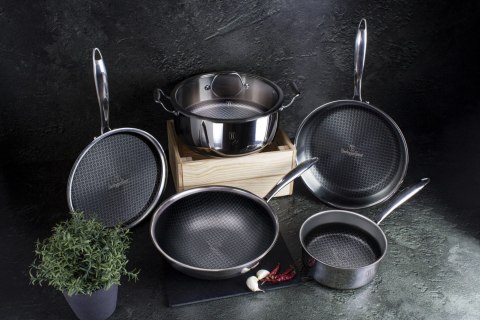 GARNEK STALOWY 18/10 6.1L 28cm BERLINGER HAUS ETERNAL COLLECTION BH-7446
