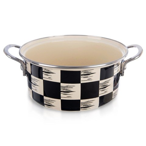 Garnek emaliowany indukcja na indukcję gaz SZACHOWNICA 20 cm 2.2L ORION 113340