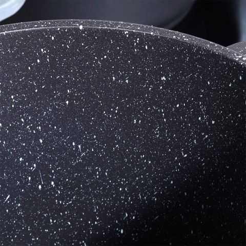 Garnek granitowy ze szklaną pokrywką indukcja wysoki GRANDE 4.2L ORION 113316