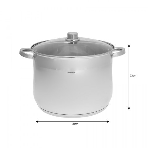 GARNKI GASTRO 6 ELE 10.7L+13L+16L KLAUSBERG STOCK POT KB-7178