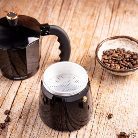 KAWIARKA ESPRESSO KAFETERKA CIŚNIENIOWA KINGHOFF 300ML / 6 FILIŻANEK KH-1883