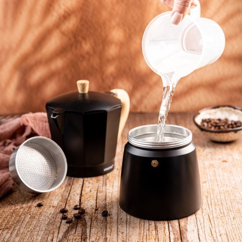 KAWIARKA ESPRESSO KAFETERKA CIŚNIENIOWA KINGHOFF 300ML / 6 FILIŻANEK KH-1886