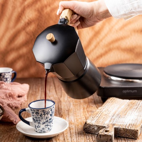 KAWIARKA ESPRESSO KAFETERKA CIŚNIENIOWA KINGHOFF 300ML / 6 FILIŻANEK KH-1886