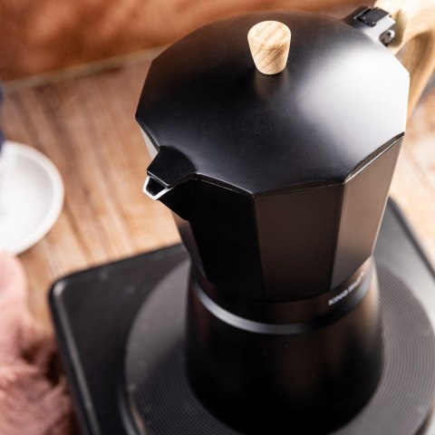 KAWIARKA ESPRESSO KAFETERKA CIŚNIENIOWA KINGHOFF 600ML / 12 FILIŻANEK KH-1888