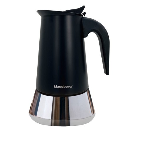 KAWIARKA ESPRESSO KAFETERKA CIŚNIENIOWA KLAUSBERG 450ML (9 FILIŻANKI) KB-7846