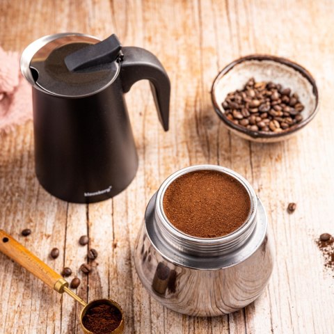 KAWIARKA ESPRESSO KAFETERKA CIŚNIENIOWA KLAUSBERG 450ML (9 FILIŻANKI) KB-7846