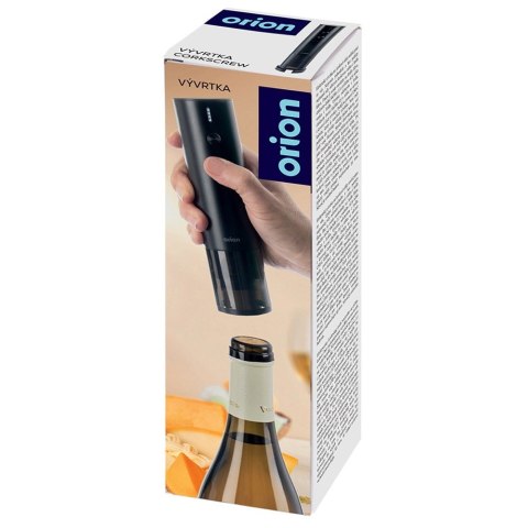 Korkociąg do wina elektryczny z ładowarką otwieracz 19.5cm ORION 140881