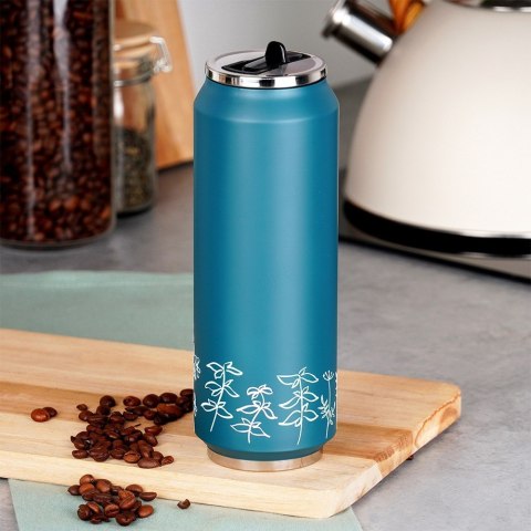 Kubek termiczny PUSZKA z ustnikiem rurką na kawę LOUKA 700 ml ORION 124818