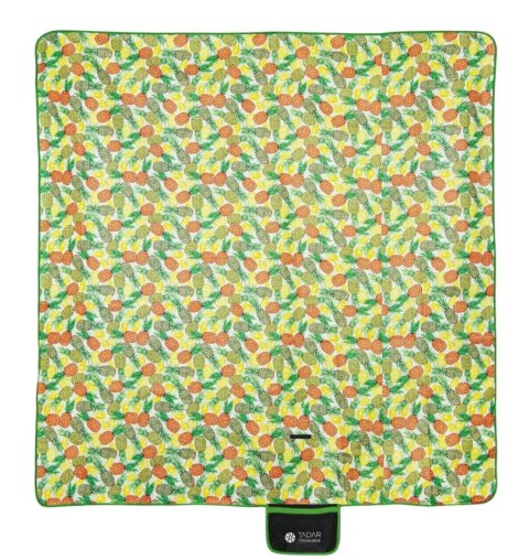 Mata Piknikowa Wodopodporna 200 X 200cm TADAR Ananasy TD-2664