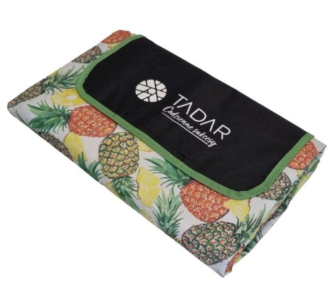 Mata Piknikowa Wodopodporna 200 X 200cm TADAR Ananasy TD-2664