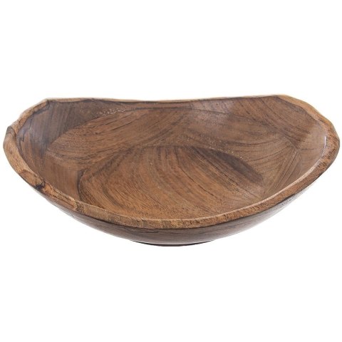 MISKA DREWNIANA DO SERWOWANIA PRZEKĄSEK CHIPSÓW KOSZYK NA OWOCE MANGO 30CM 1.6L ORION 120287