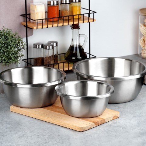 MISKA KUCHENNA METALOWA STALOWA ACER 20CM 1.5L NAVA 10-261-001