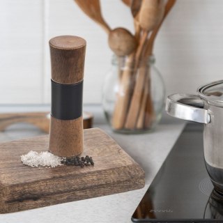 Młynek do pieprzu i soli przypraw ręczny drewniany WOODEN 15.5cm ORION 130229