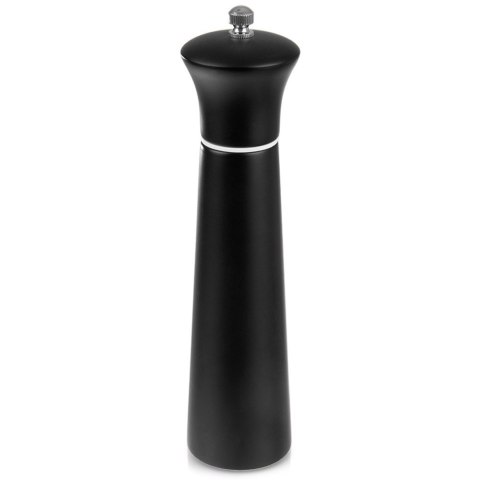 Młynek do pieprzu i soli przypraw ręczny drewniany czarny 21.5cm ORION 130236
