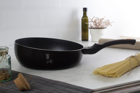 PATELNIA GŁĘBOKA CHEF FLIP 26cm BERLINGER HAUS BLACK ROSE BH-1855