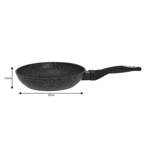 PATELNIA GRANITOWA 20CM KLAUSBERG MARMO GOLD KB-7031